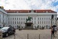 Josefsplatz in Vienna Wien, Austria. Royalty Free Stock Photo