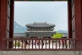 Joseon Dynasty king`s office in Gyeongbokgung in Seoul, South Korea