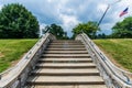 Joseph Dill Baker Memorial Carillon in Historic Frederick Marylands Baker Park Royalty Free Stock Photo