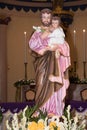 Joseph Is A Figure In The Gospels, The Husband Of Mary, Mother Of Jesus, And Is Venerated. This Saint Joseph Is In The St.Joshep