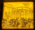 Joseph Ghiberti Paradise Bronze Door Bapistry Duomo Cathedral Fl