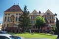 Joseph Haltrich Theoretical High School in Medias, Romania Royalty Free Stock Photo