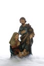 Joseph, Mary and Jesus Royalty Free Stock Photo