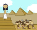 Joseph`s Brothers Bow to Him from the Story of Jospeh
