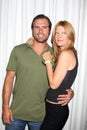 Joshua Morrow,Michelle Stafford Royalty Free Stock Photo