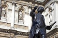 Joshua Reynolds Statue at Burlington House