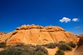 Joshua Tree National Park Jumbo Rocks Yucca valley Desert California Royalty Free Stock Photo