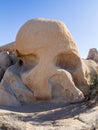 Joshua Tree National Park. Skull Rock. Royalty Free Stock Photo