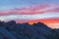 Joshua Tree National Park Sunset Royalty Free Stock Photo