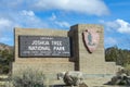 Entrance point to Joshua Tree national Park Royalty Free Stock Photo