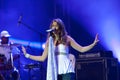 Joss stone on the stage Royalty Free Stock Photo