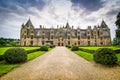 Josselin, France - June 27, 2012.Old castle in Bretagne