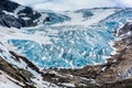 Jostedalsbreen national park Royalty Free Stock Photo