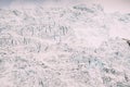 Jostedalsbreen National Park, Norway. Close Up View Of Melting Ice And Snow On Boyabreen Glacier In Summer Sunny Day