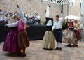 Jota Mallorquinan dancers in Balearic Islands.
