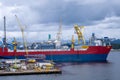 Jotun Offshore Support Vessel in Stavanger Royalty Free Stock Photo