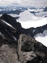 Jotunheimen from Galdhopiggen Mt., Norway