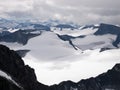 Jotunheimen from Galdhopiggen Mt., Norway