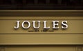 Joules sign in the city centre, Nottingham