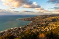 Jounieh Area View From Harissa Mountain