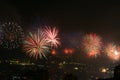 Jounieh festival fireworks display.