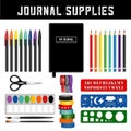 Journal Supplies, art and graphic tools for your journal.