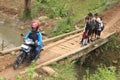 Journalist Studens Bridge Manofday water river