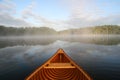 Journey by Cedar Canoe Royalty Free Stock Photo