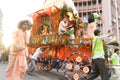 Chariot festival at Dhaka