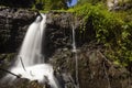 Tranquil Cascades Adorn Rio Fratta Riverbed Near Corchiano in High-Contrast Hues