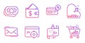 Journey path, Piano and Wallet icons set. Cashback, Seo targeting and Loyalty points signs. Vector