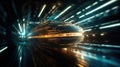 Journey into the Quantum Realm with a Motion Blur Quantum Ship.