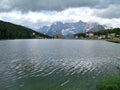 Journey to the Dolomites, Northern Italy, Misurina Lake Royalty Free Stock Photo