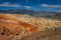 Journey to famous sights in Altai at summer. Kyzyl-Chin tract, Mars