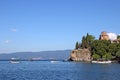 Jovan Kaneo church Lake Ohrid Royalty Free Stock Photo