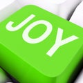 Joy Keys Mean Enjoy Or Happy