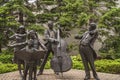 Joy of Music statue in Holland, MI, USA