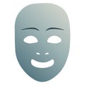 Joy theatrical mask Royalty Free Stock Photo