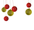 Joy to the World Large Christmas Ornaments Template