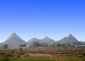 Joychandi Pahar hill mountain range in Purulia West Bengal India