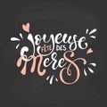 Joyeuse fete des meres mother day in french