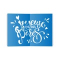 Joyeuse Fete des Peres vector greeting card text. Royalty Free Stock Photo