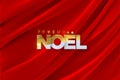 Joyeux Noel. Royalty Free Stock Photo