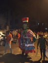 Ganapathi visharjan procession bangalore indiranagar Royalty Free Stock Photo