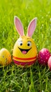 Joyful Easter eggstravaganza bringing laughter, fun, and excitement to all Royalty Free Stock Photo