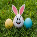 Joyful Easter eggstravaganza bringing laughter, fun, and excitement to all Royalty Free Stock Photo