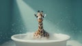 Joyful And Expressive Giraffe Portraits In Unreal Engine 5