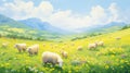 The Joyful Journey: A Heavenly Visual Novel of Sheep, Flowers, a