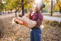 Joyful Playtime in Autumn Park