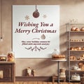 Chrimast Wish for Loved Ones. AI generated